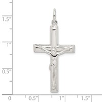 Sterling Silver Crucifix Pendant view 4
