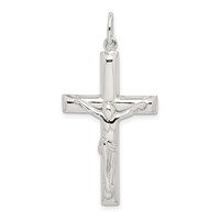 Sterling Silver Crucifix Pendant view 1