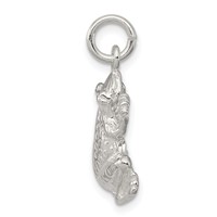 Sterling Silver Frog Charm view 2
