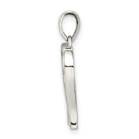 Sterling Silver Antiqued Wing Pendant view 2