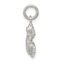 Sterling Silver Frog Charm view 2