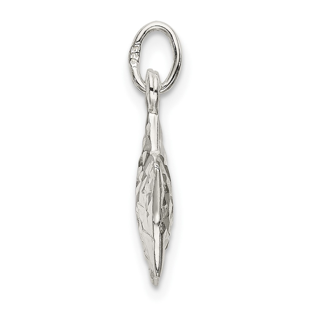 Sterling Silver Star Charm (QC9755)