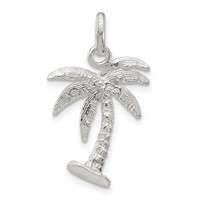 Sterling Silver Palm Tree Charm view 4