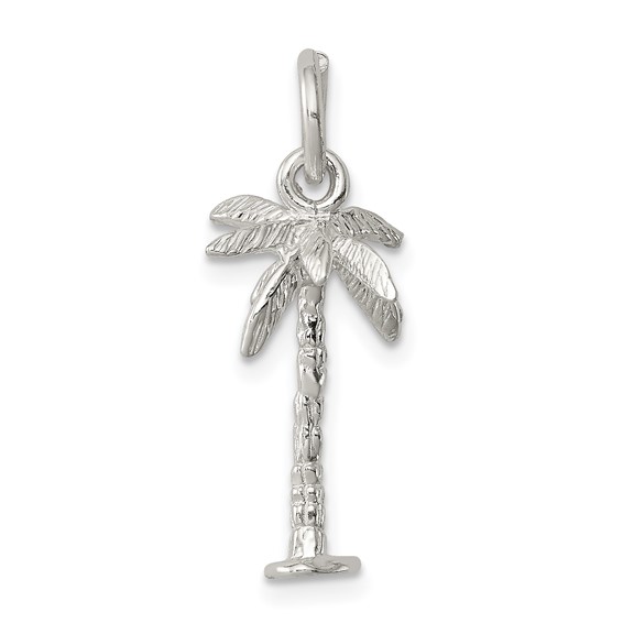 Sterling Silver Palm Tree Charm