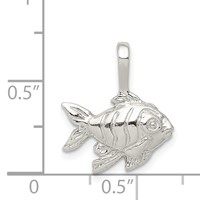 Sterling Silver Fish Charm view 3