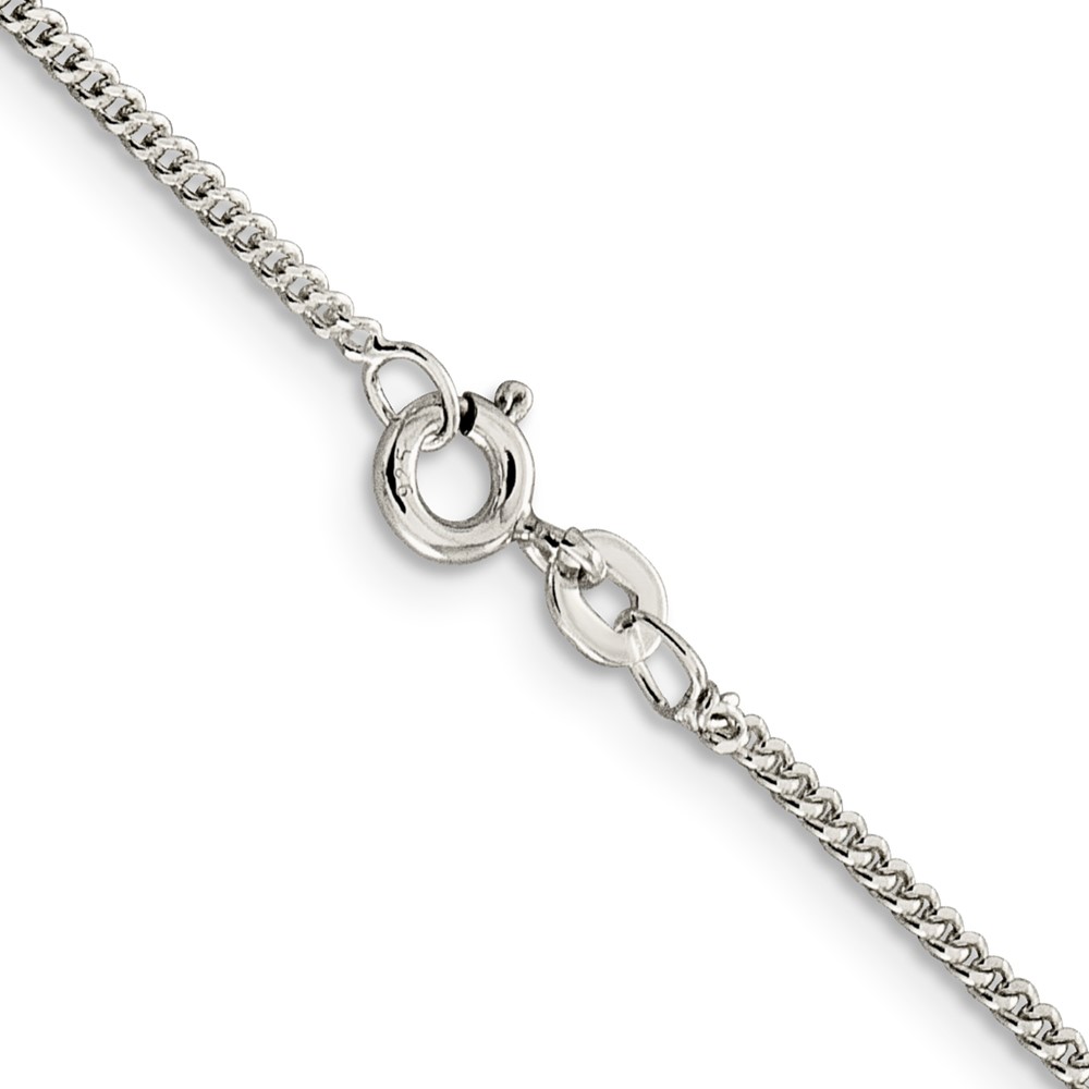 Sterling Silver 1.5mm Curb Chain (QCB045-30)