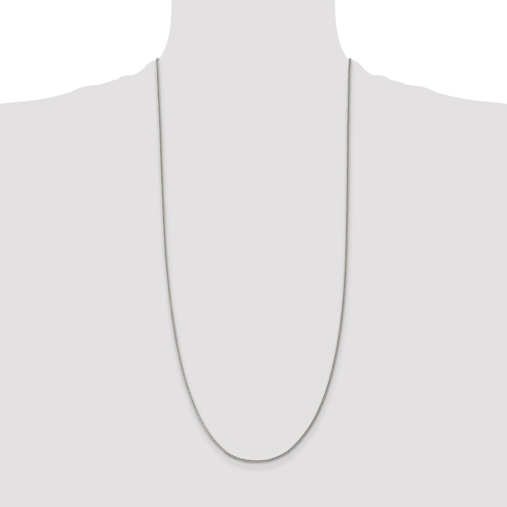 Sterling Silver 1.5mm Curb Chain (QCB045-30)