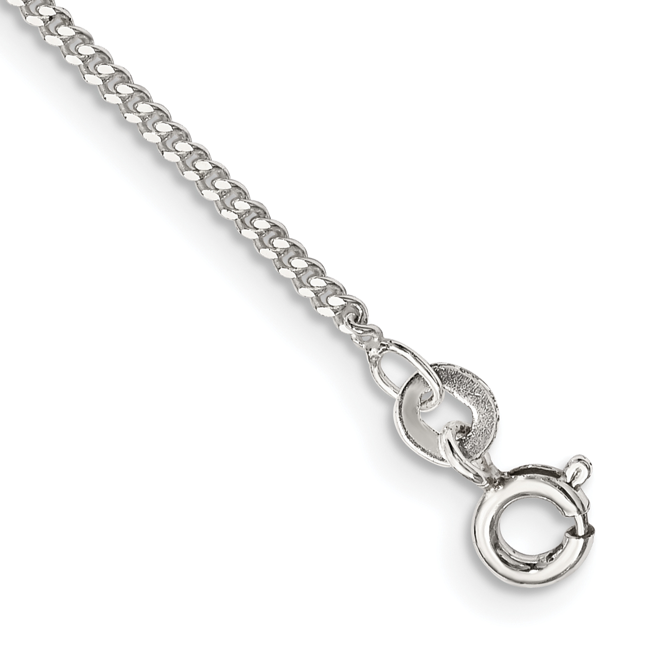 Sterling Silver 1.5mm Curb Chain (QCB045-7)