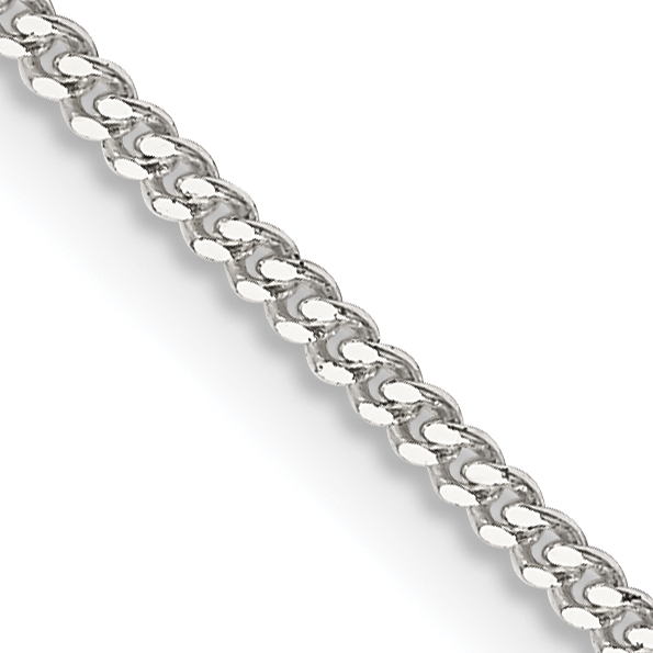 Sterling Silver 1.5mm Curb Chain (QCB045-14)