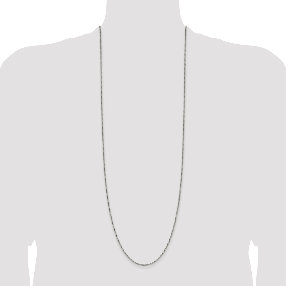 Sterling Silver 1.75mm Curb Chain (QCB050-36)