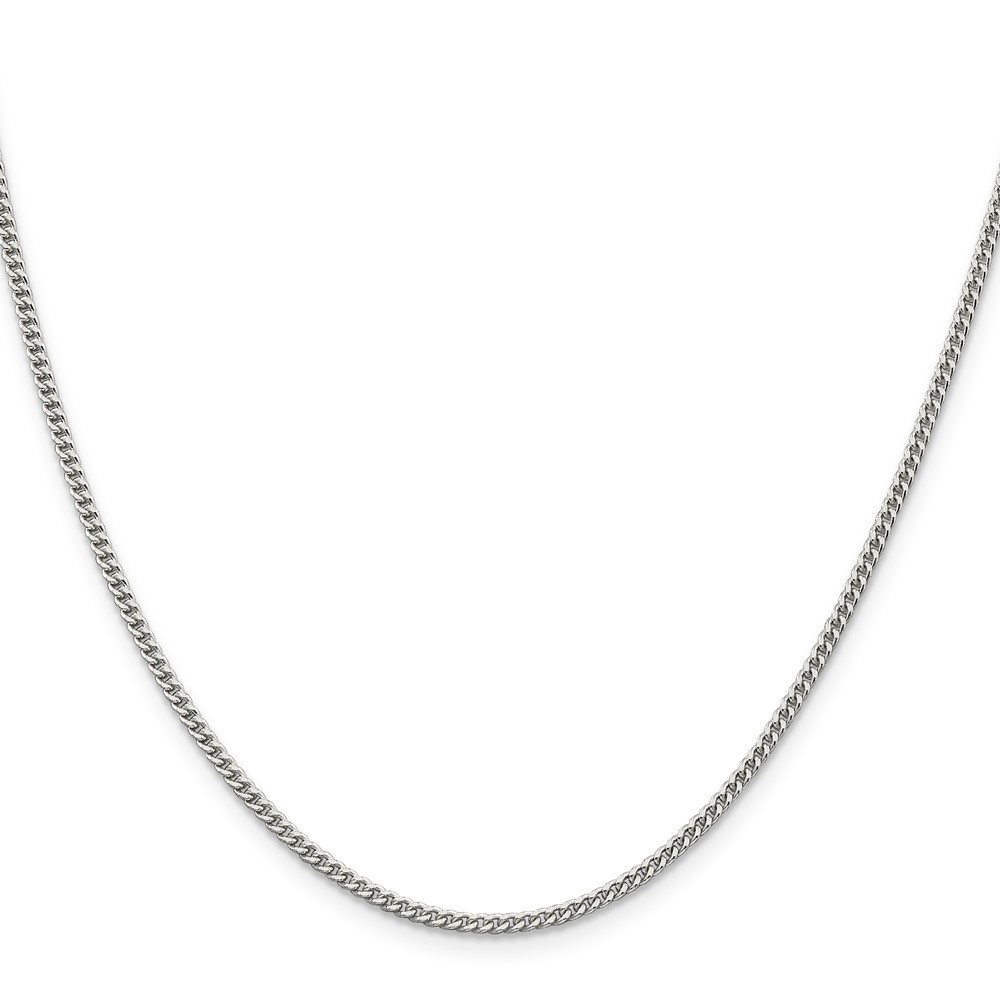Sterling Silver 2mm Curb Chain (QCB060-30)