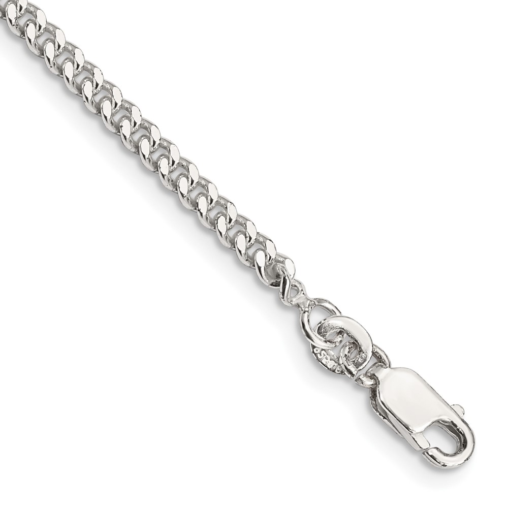 Sterling Silver 3mm Curb Chain (QCB080-7)
