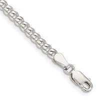 Sterling Silver 3.5mm Curb Chain view 1