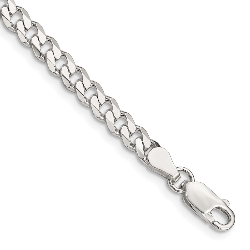 Sterling Silver 4.5mm Curb Chain (QCB120-7)