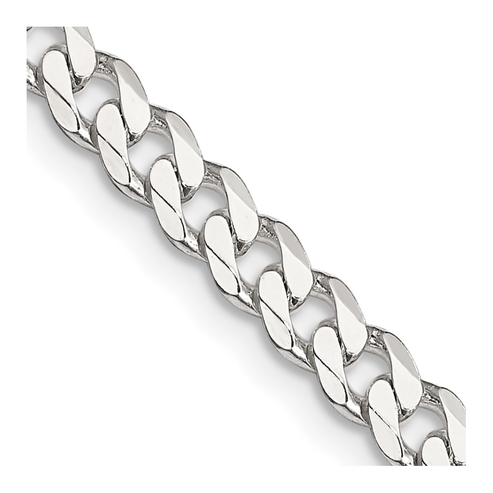 Sterling Silver 4.5mm Curb Chain (QCB120-16)