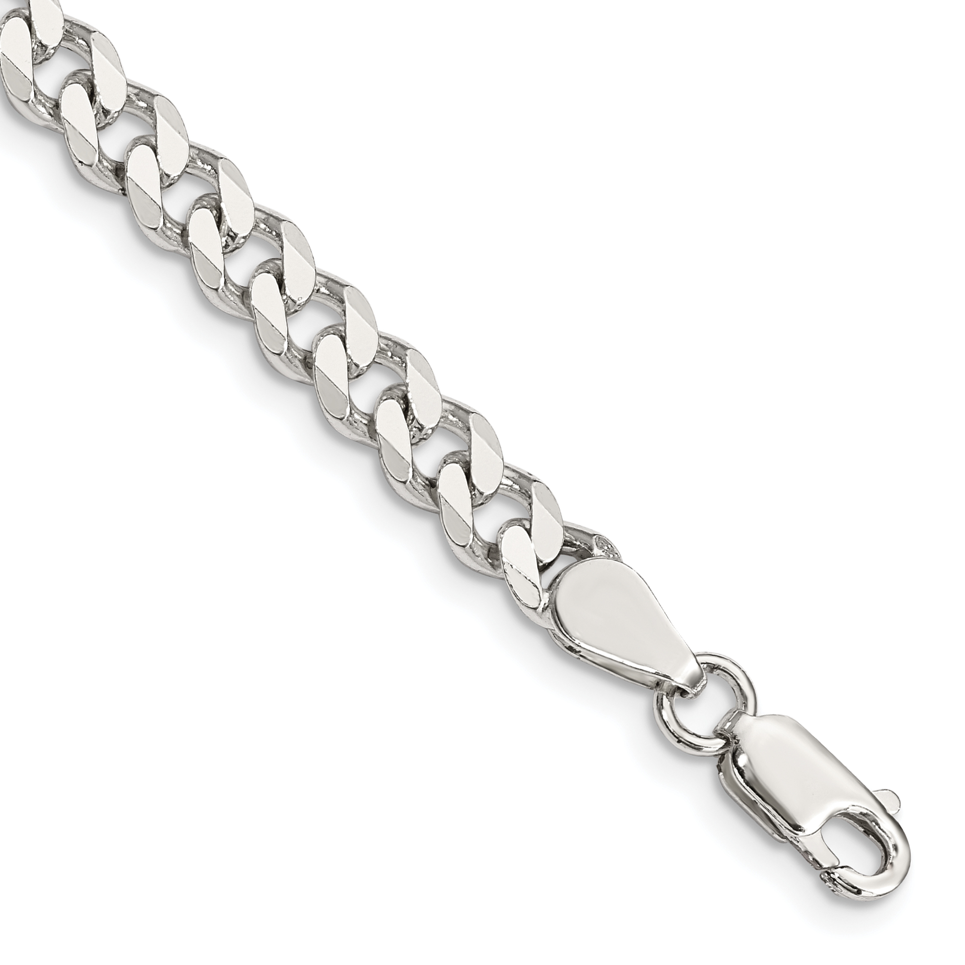 Sterling Silver 5.7mm Curb Chain (QCB150-7)