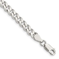 Sterling Silver 5.7mm Curb Chain view 1