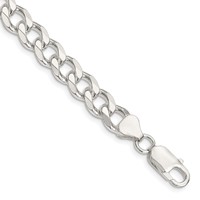 Sterling Silver 8.3mm Curb Chain view 1
