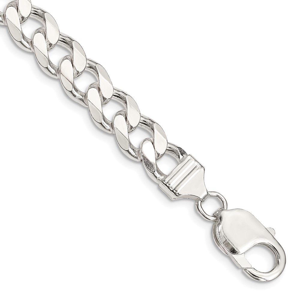 Sterling Silver 9.3mm Curb Chain (QCB250-10)