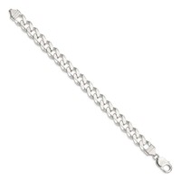 Sterling Silver 11mm Curb Chain view 2