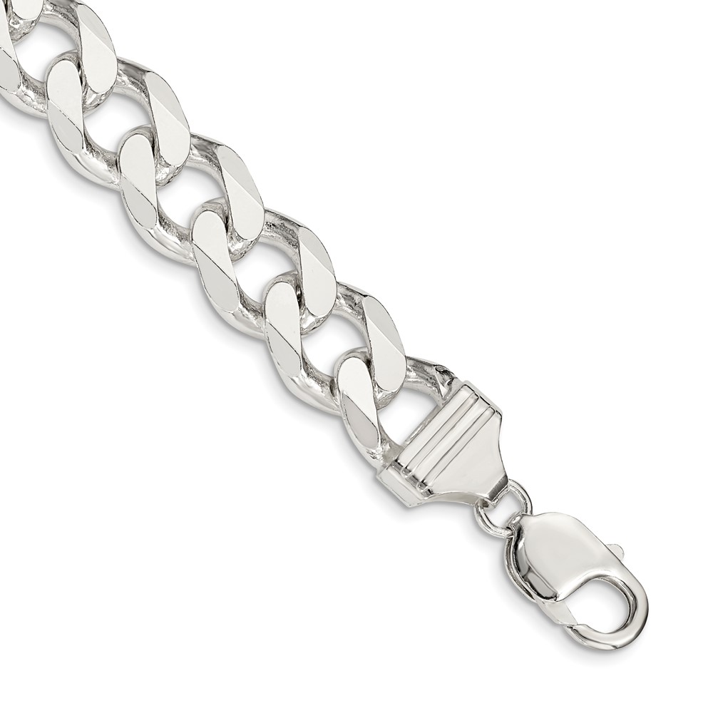 Sterling Silver 13mm Curb Chain (QCB350-9)