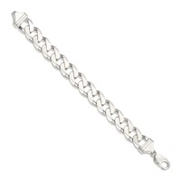 Sterling Silver 14.5mm Curb Chain view 2