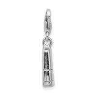 SS RH Click-on Polished Boot Charm view 4