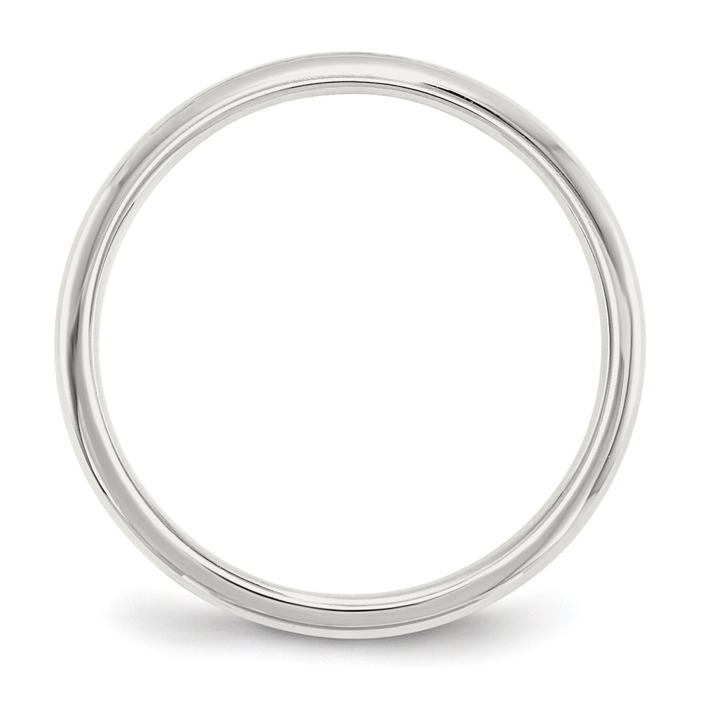 Sterling Silver 2mm Comfort Fit Size 4 Band (QCF020-4)