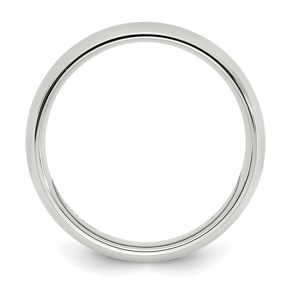 Sterling Silver 3mm Comfort Fit Size 5 Band (QCF030-5)