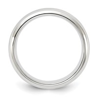 Sterling Silver 4mm Comfort Fit Band view 2