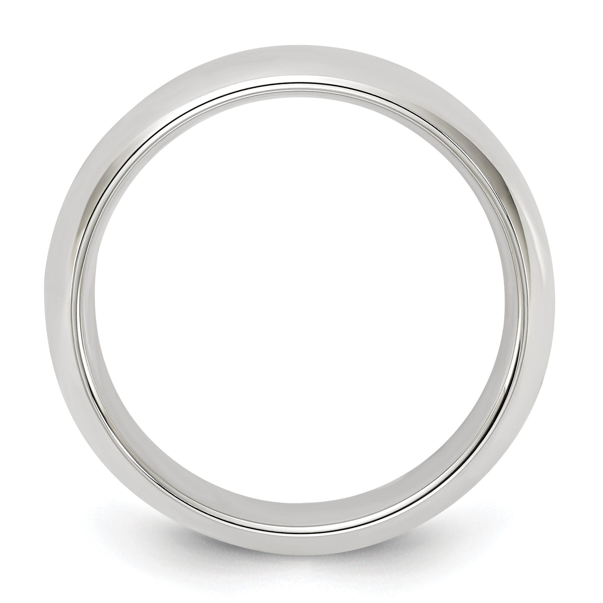 Silber 6 mm Komfortpassform Größe 13,5 Band QCF060 - Bild 2 von 8