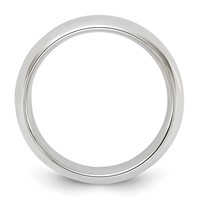 Sterling Silver 6mm Comfort Fit Band - Size 4 view 2