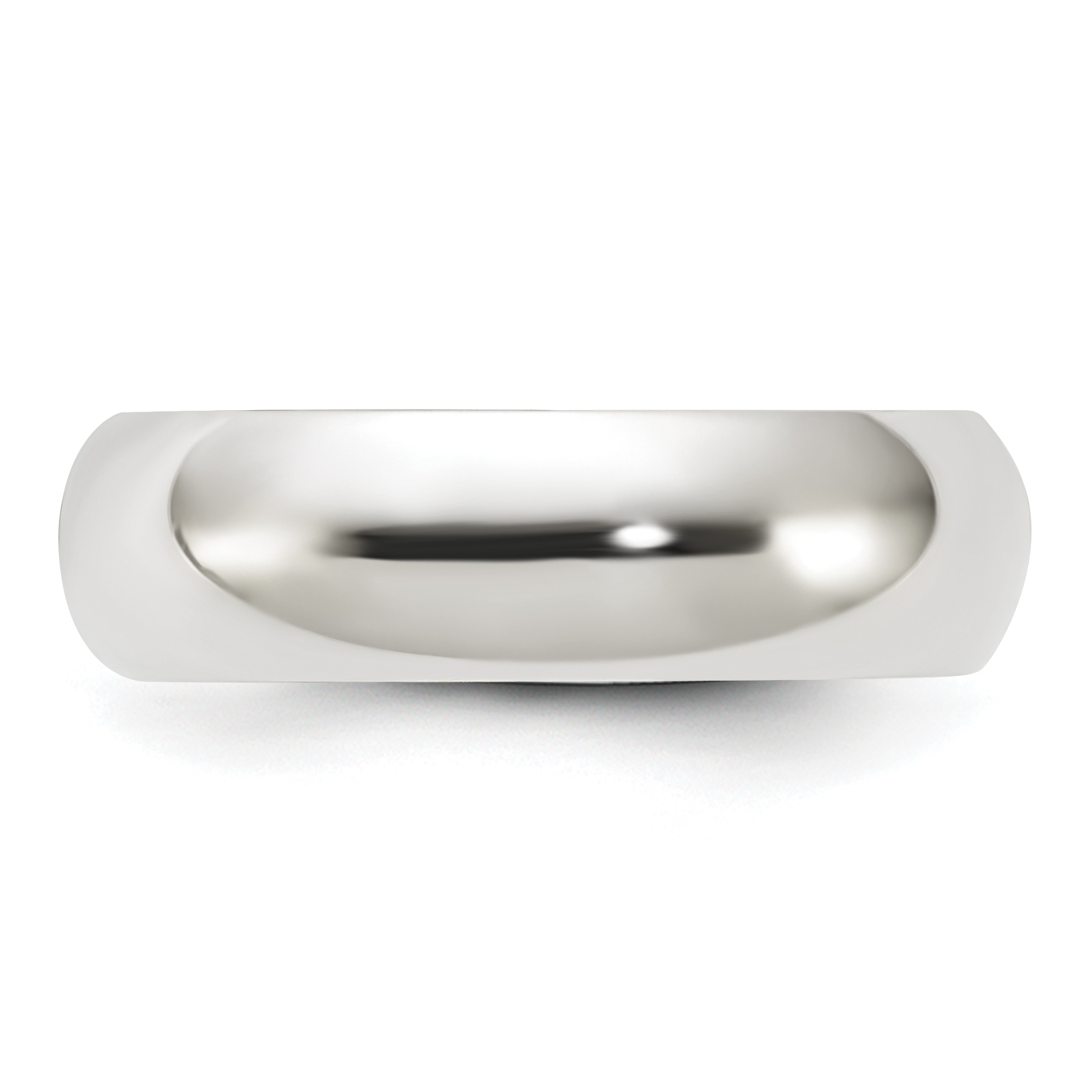 Silber 6 mm Komfortpassform Größe 13,5 Band QCF060 - Bild 3 von 8