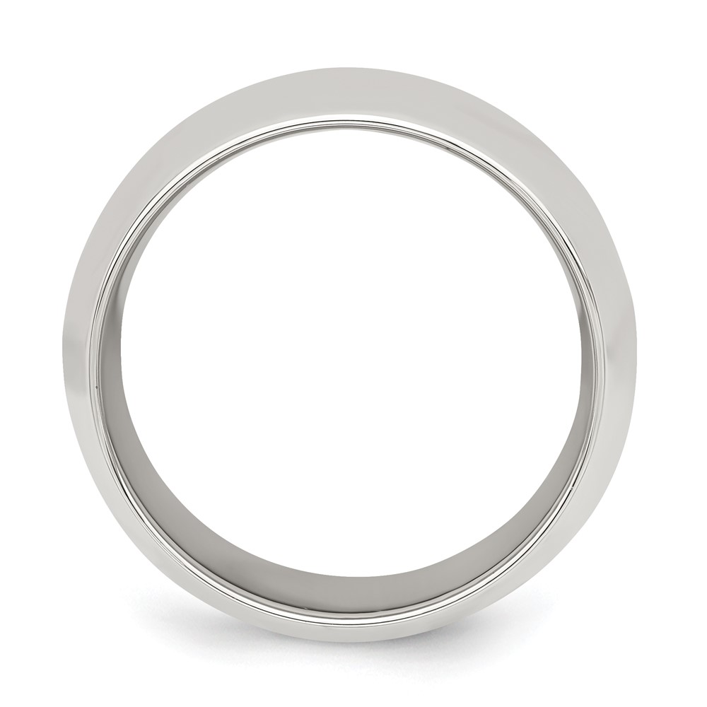 Sterling Silver 10mm Comfort Fit Size 9 Band (QCF100A-9)