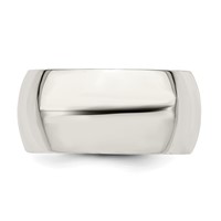 Sterling Silver 10mm Comfort Fit Band - Size 4 view 4