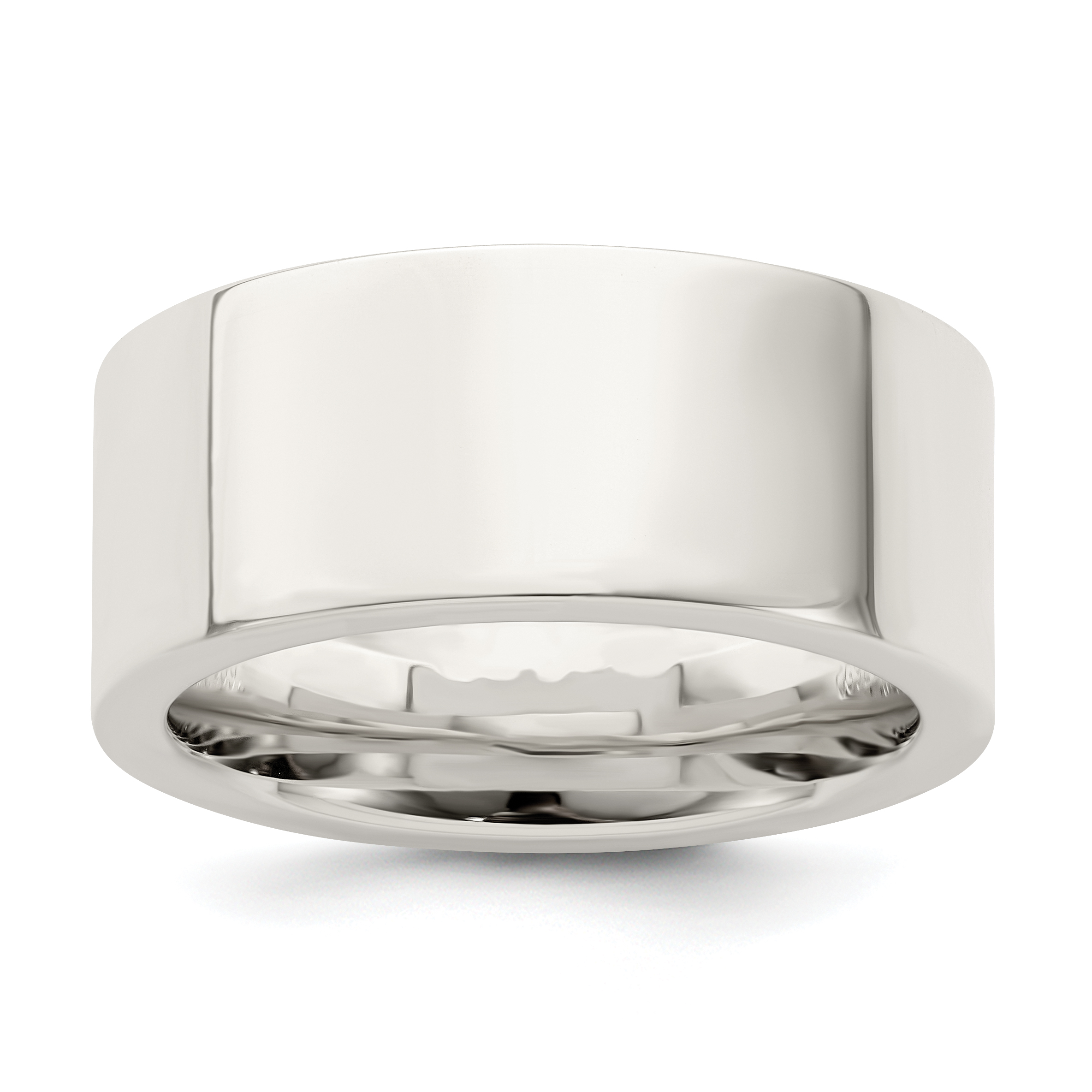 Sterling Silver 9mm Comfort Fit Flat Size 11.5 Band (QCFB090-11.5)