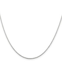 Sterling Silver 1mm Cable Chain view 2