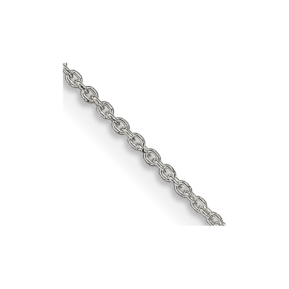 Sterling Silver 1mm Cable Chain (QCL030-14)
