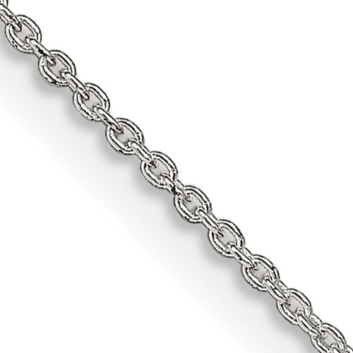 Sterling Silver 1mm Cable Chain