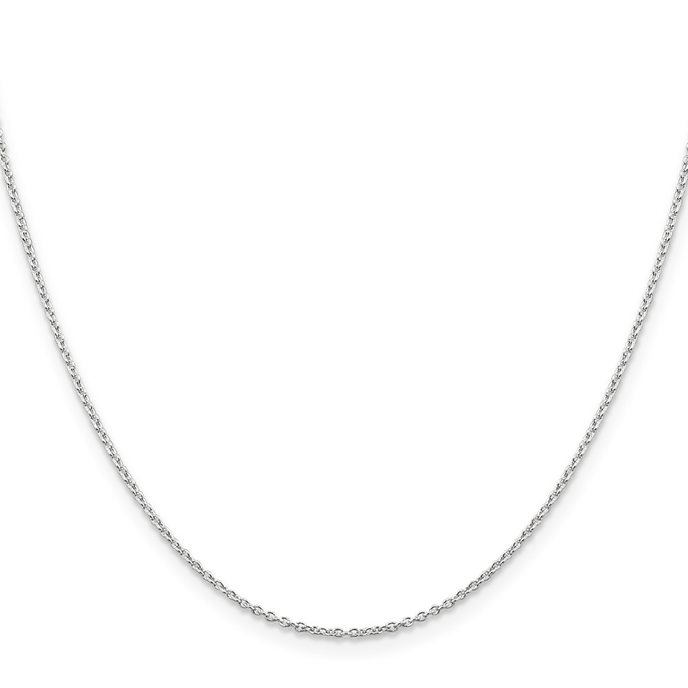 Sterling Silver 1.25mm Cable Chain w/4in ext. (QCL035E-22)