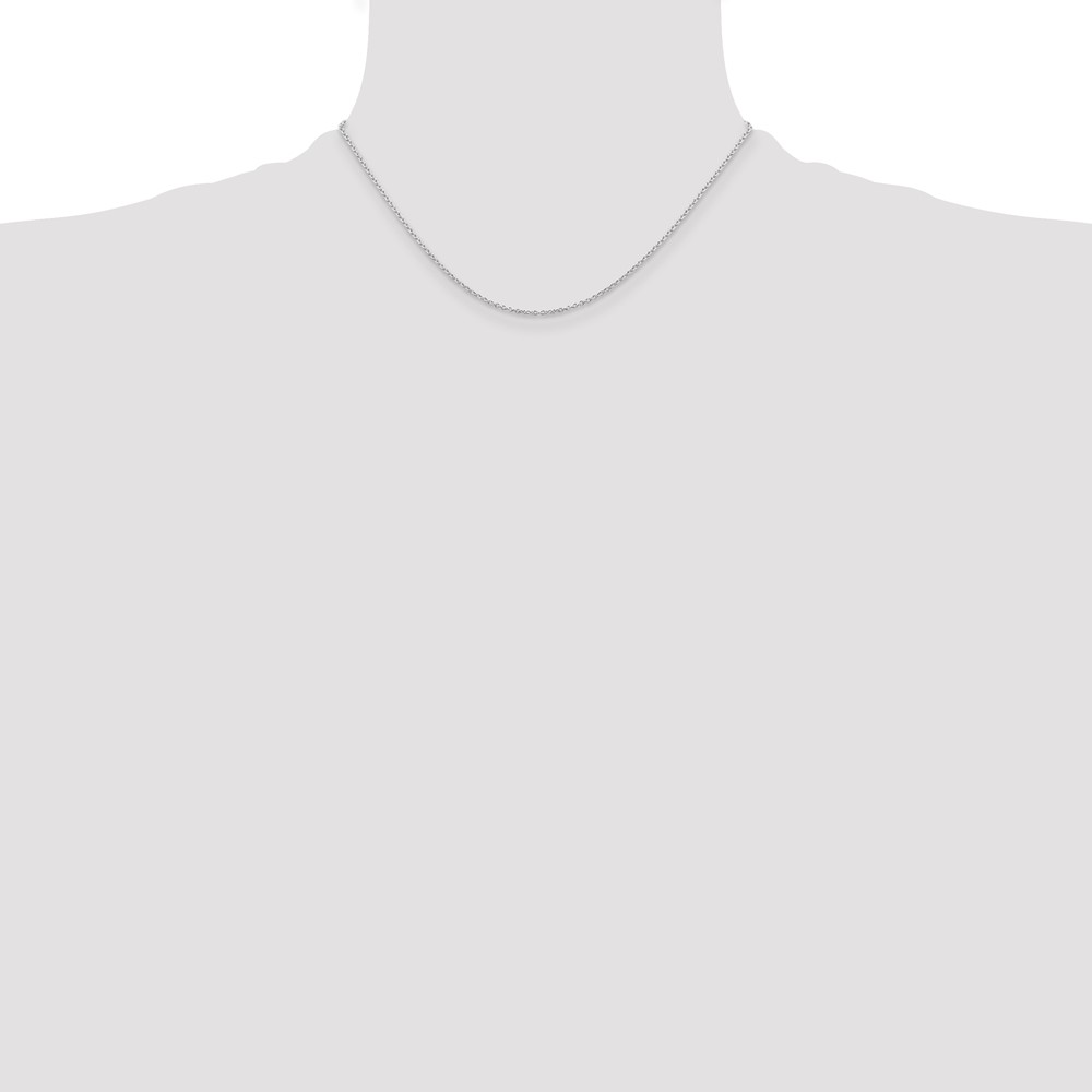 Sterling Silver 1.25mm Cable Chain (QCL035-16)