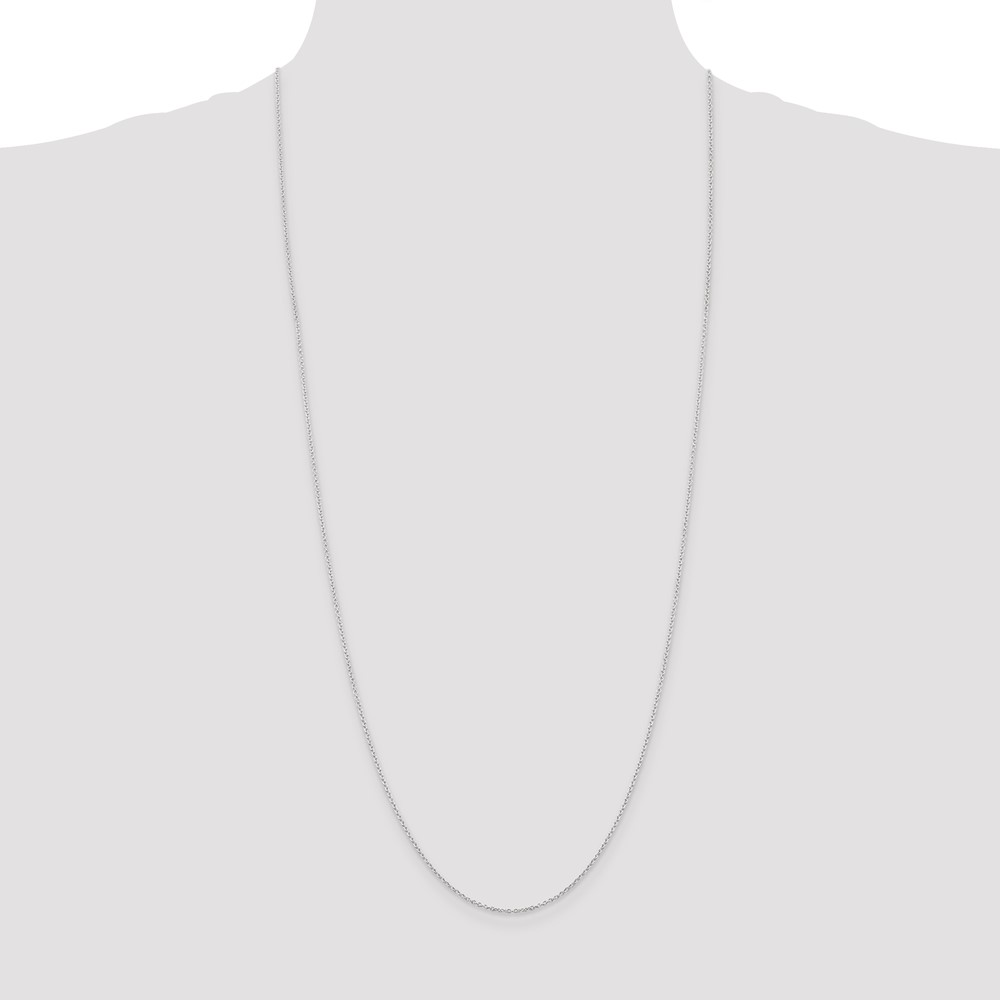 Sterling Silver 1.25mm Cable Chain (QCL035-30)