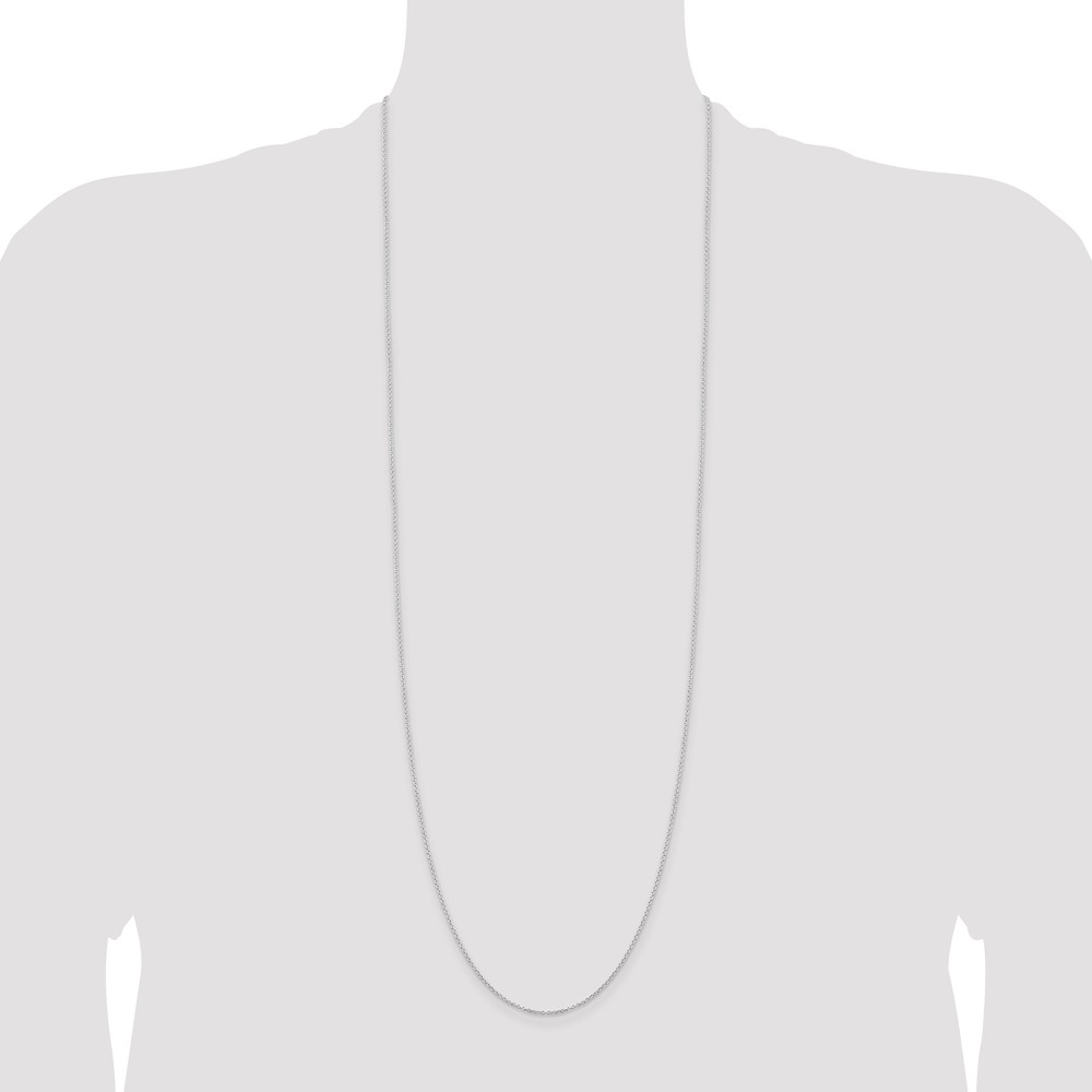 Sterling Silver 1.25mm Cable Chain (QCL035-36)