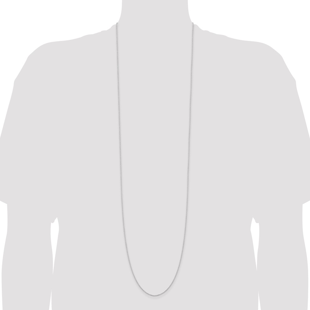 Sterling Silver 1.25mm Cable Chain (QCL035-42)