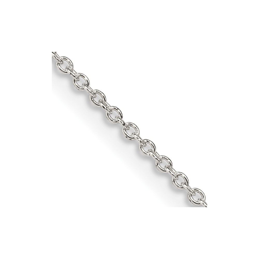 Sterling Silver 1.25mm Cable Chain (QCL035-18)