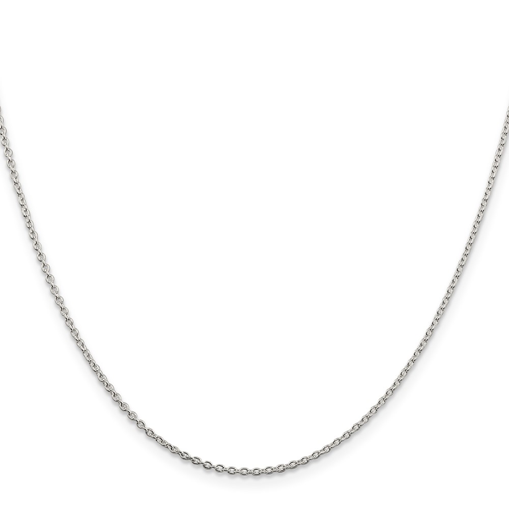 Sterling Silver 1.5mm Cable Chain (QCL040-36)