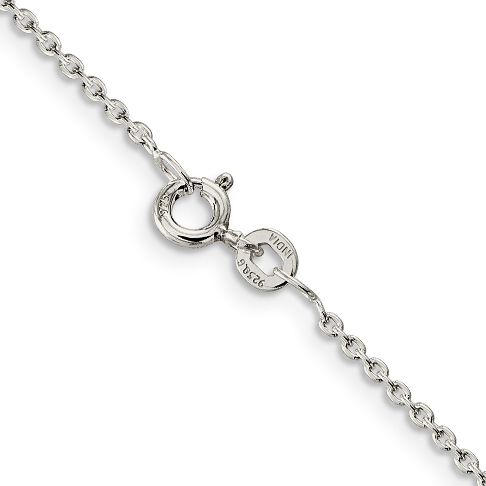 Sterling Silver 1.5mm Cable Chain (QCL040-36)