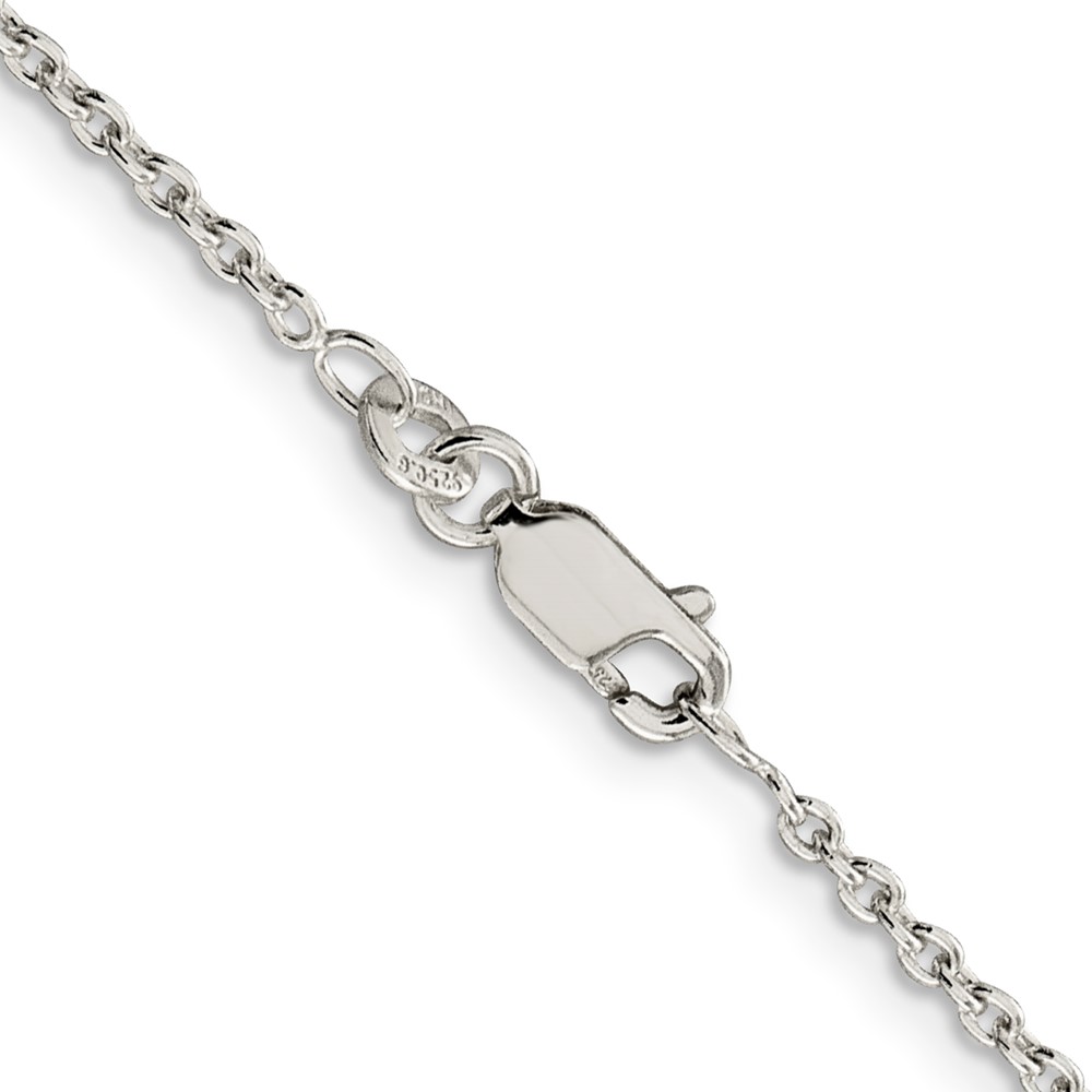 Sterling Silver 1.95mm Cable Chain (QCL050-36)