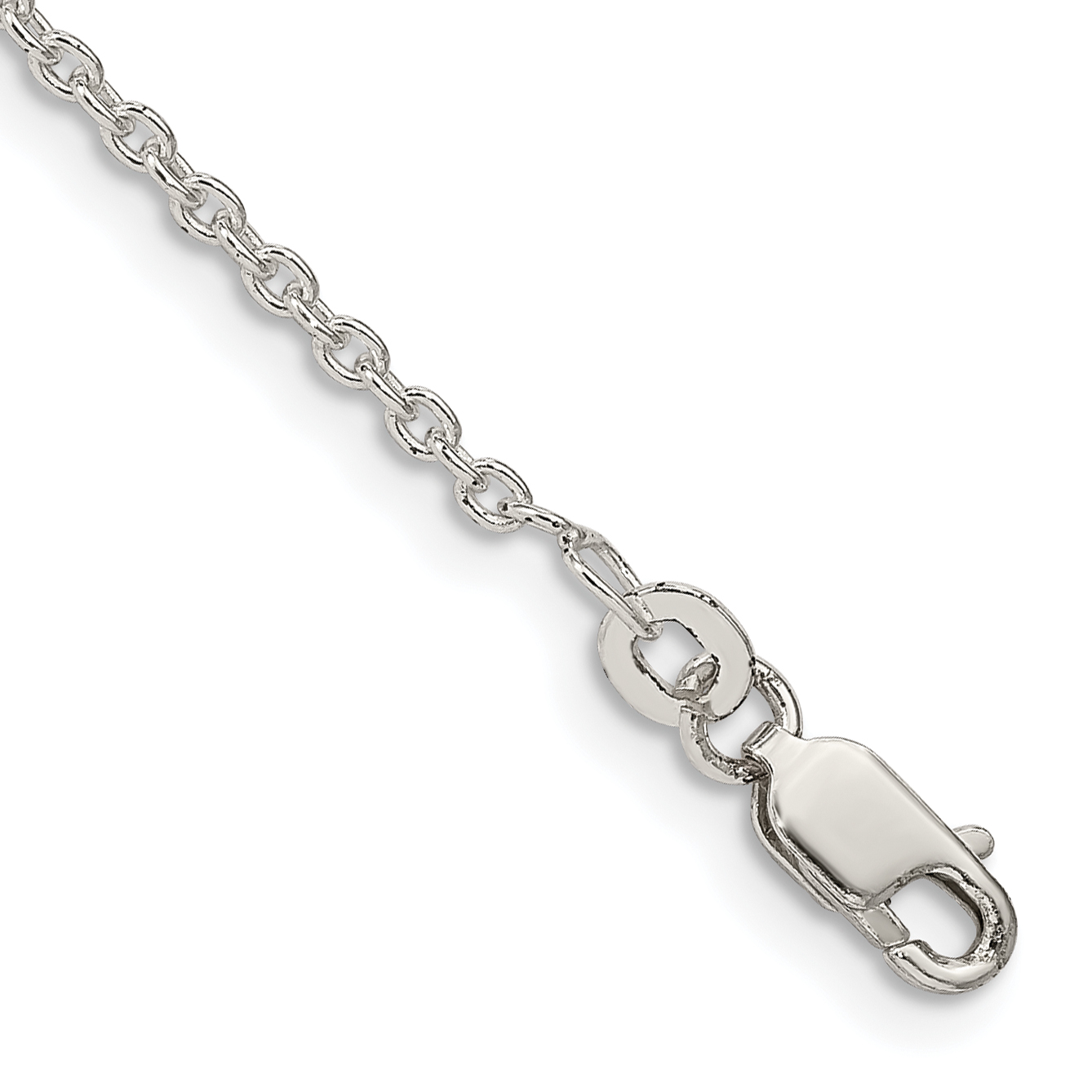 Sterling Silver 1.95mm Cable Chain (QCL050-8)