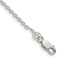 Sterling Silver 1.95mm Cable Chain view 1